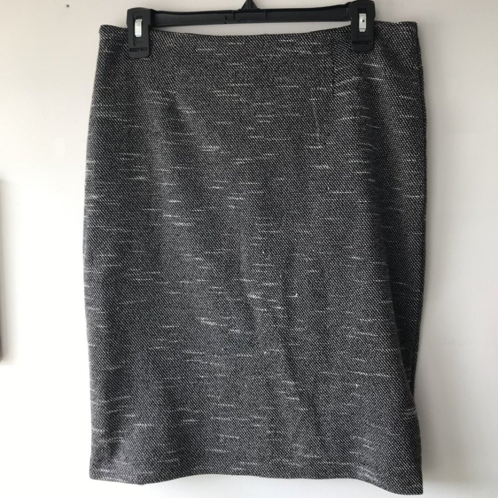 Grey Pencil Skirt